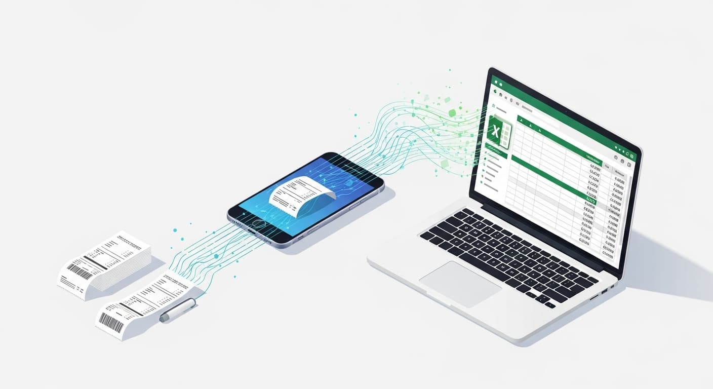 Paragony do Excel - najlepszy sposób na konwersję